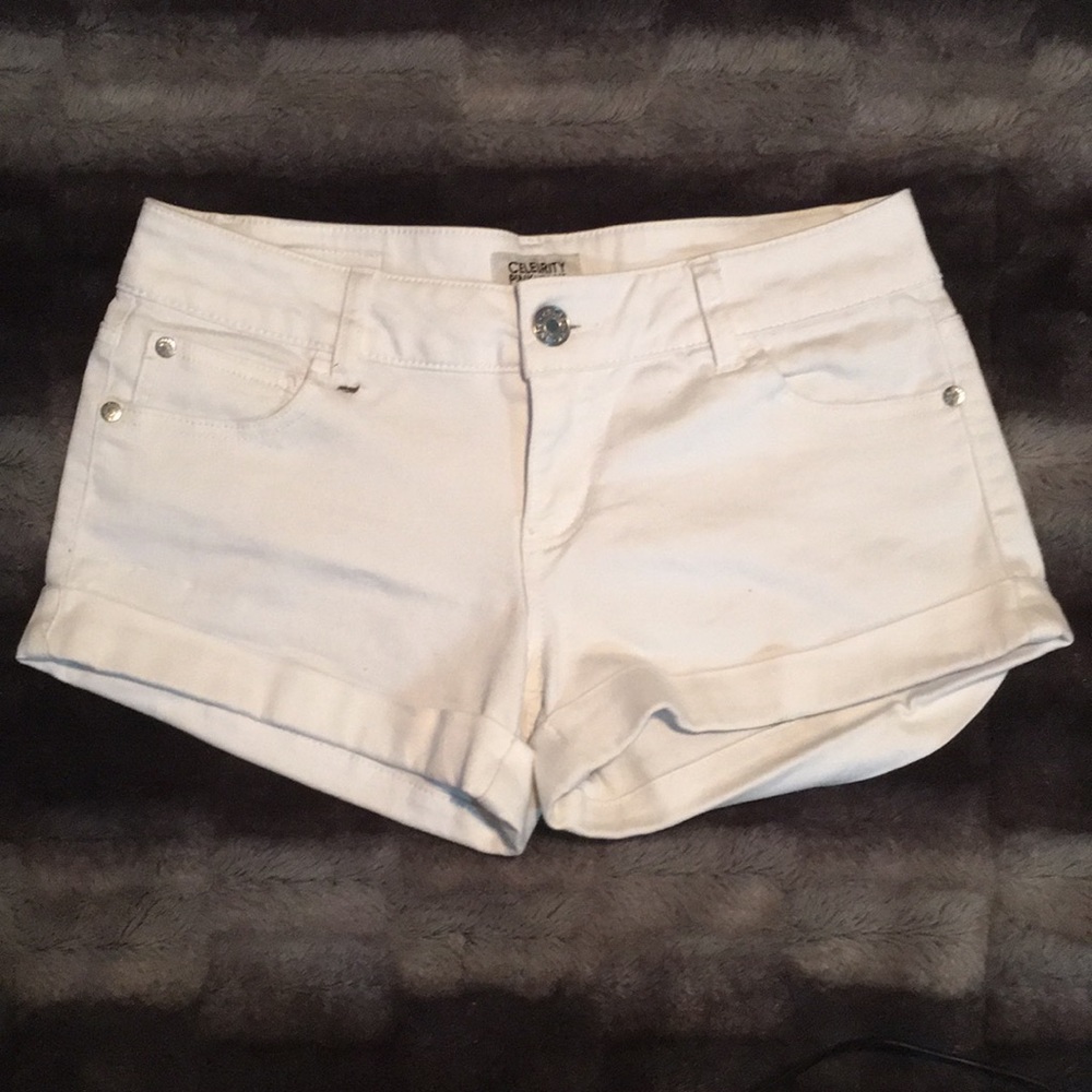 White Shorts